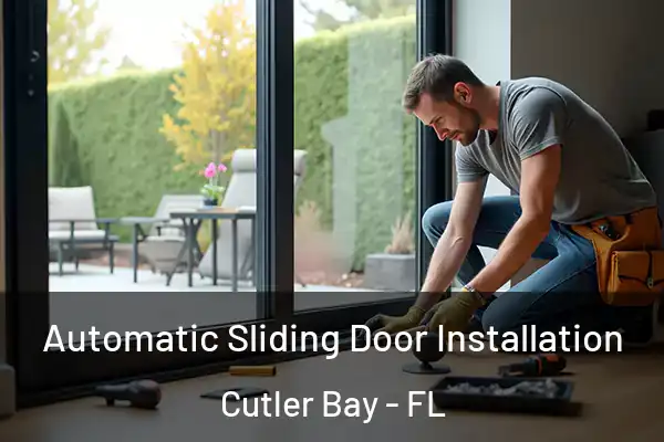  Automatic Sliding Door Installation Cutler Bay - FL