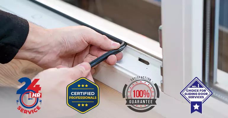 Sliding Glass Door Track Repair and Cost Estimate in Cutler Bay